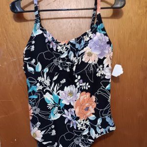 Freshwater sL One Piece Floral Bathing Suit Swimsuit Khol's